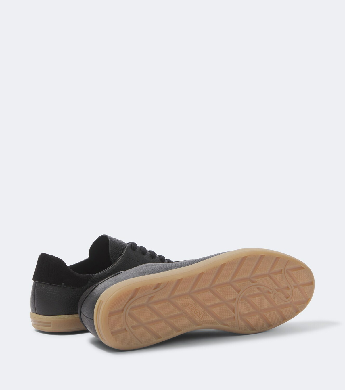 Zegna 232 leather sneakers