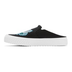 Kenzo Black Tiger K-Skate Mule Slip-On Sneakers