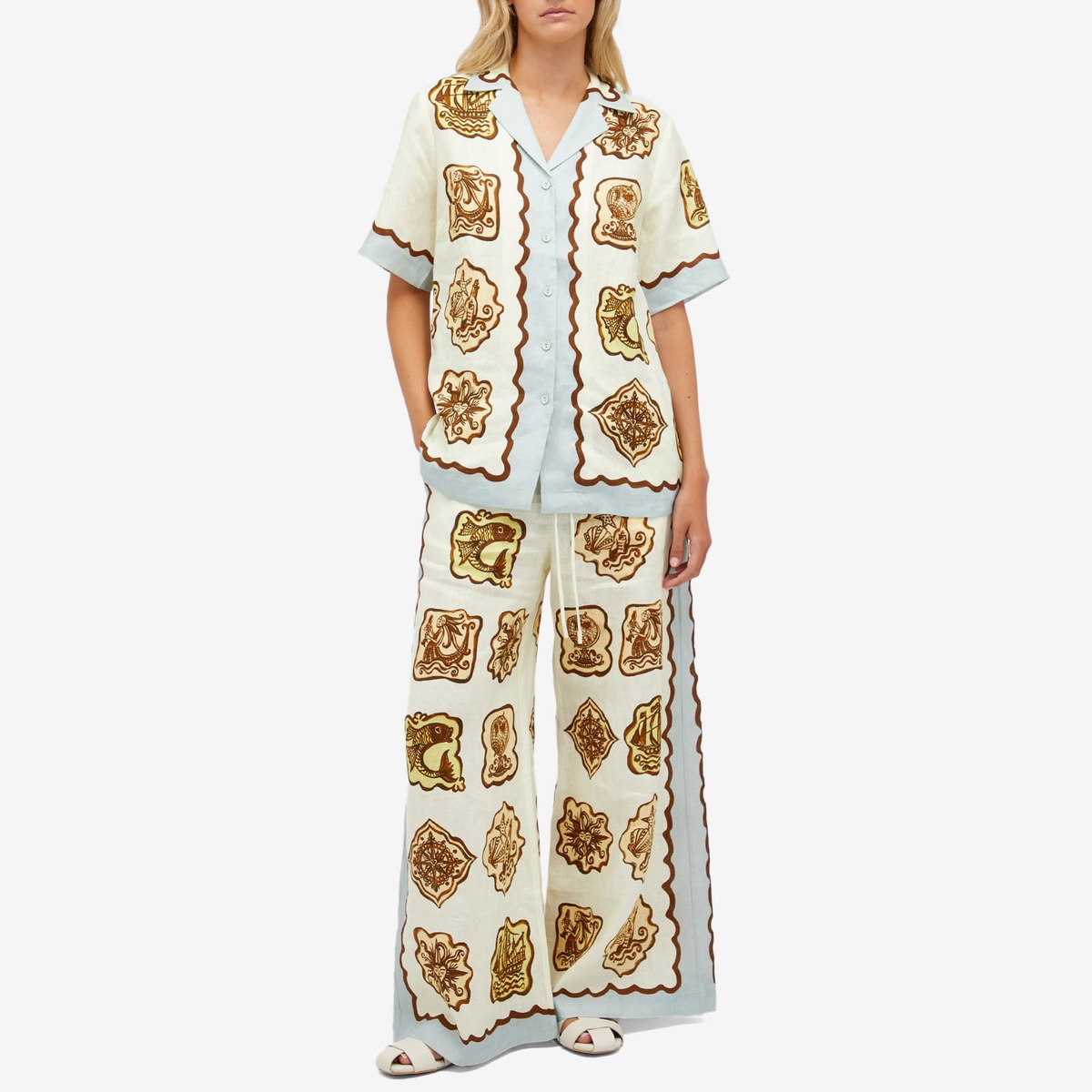 Alemais Women's Relic Shirt in Cream