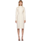 Situationist SSENSE Exclusive Off-White Open Back Dress