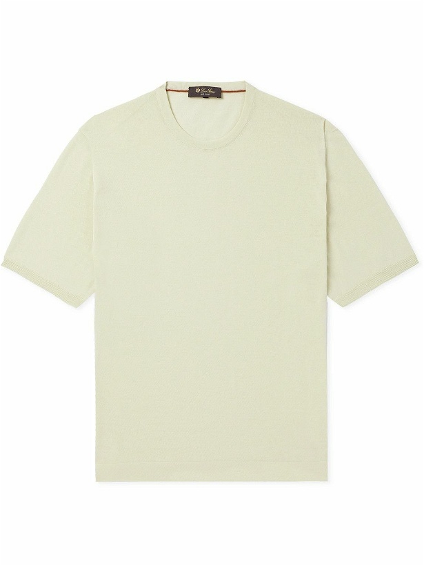 Photo: Loro Piana - Bay Cotton T-Shirt - Green
