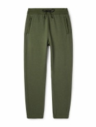Loro Piana - Vogel Tapered Cotton and Cashmere-Blend Jersey Sweatpants - Green