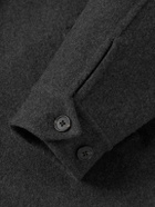 The Row - Noggu Double-Faced Cashmere and Wool-Blend Jacket - Gray