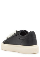 Cleens Ace Chunky-lace Leather Sneakers Black