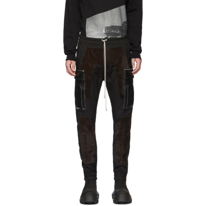 Photo: Rick Owens Black Jogger Cargo Pants