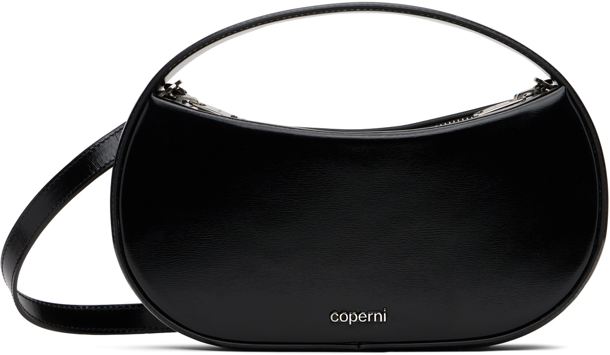 Coperni Black Small Sound Swipe Bag Coperni