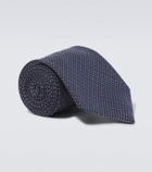 Brioni Printed silk tie