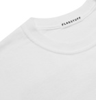 Flagstuff - Printed Cotton-Jersey T-Shirt - Men - White