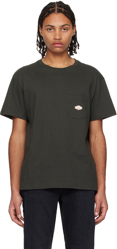 Photo: Nudie Jeans Green Leffe Pocket T-Shirt