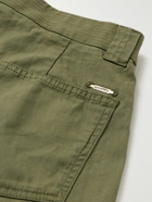 Incotex - Straight-Leg Herringbone Cotton-Blend Twill Trousers - Green