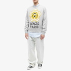 Kenzo Paris Men's Kenzo Tiger Academy Crew Sweat in Pale Grey