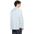 A.P.C. Blue & Gray Malo Shirt