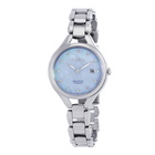 Citizen Diamond Mother of Pearl Dial Titanium Ladies Watch EW2560-86D