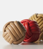 Giobagnara Nodo leather paperweight