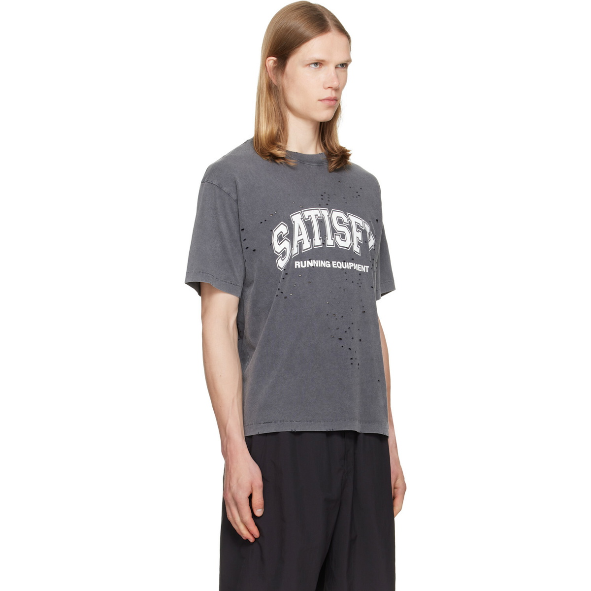 Satisfy Gray MothTech T‑shirt