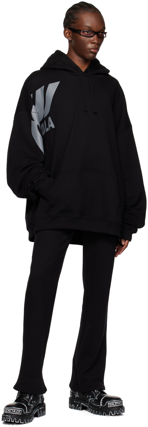 Mowalola Black AM I A Hoodie