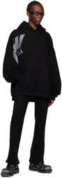 Mowalola Black AM I A Hoodie