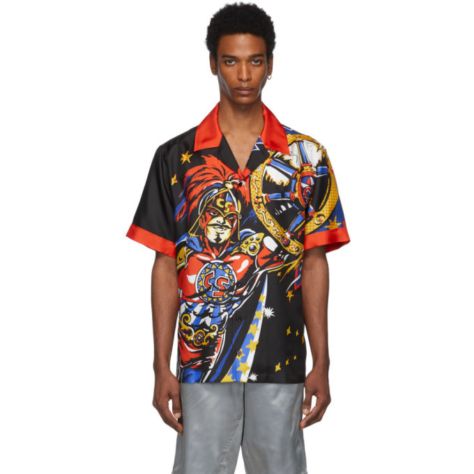 Photo: Dolce and Gabbana Multicolor Captain Sicily Shirt