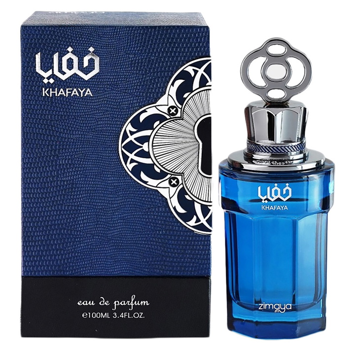 Photo: Afnan Mens Zimaya Khafaya Blue EDP Spray 3.4 oz Fragrances 6290171074151