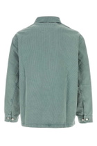 Emporio Armani Light Blue Stretch Cotton Jacket