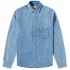 A Kind of Guise Men's Gusto Shirt in Washed Denim