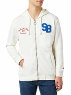 MC2 Saint Barth Man Cotton Sweatshirt With Patch And Embroidery