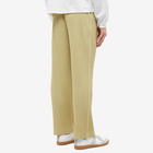 Homme Plissé Issey Miyake Men's Loose Straight Leg JF104 Pant in Beige Green