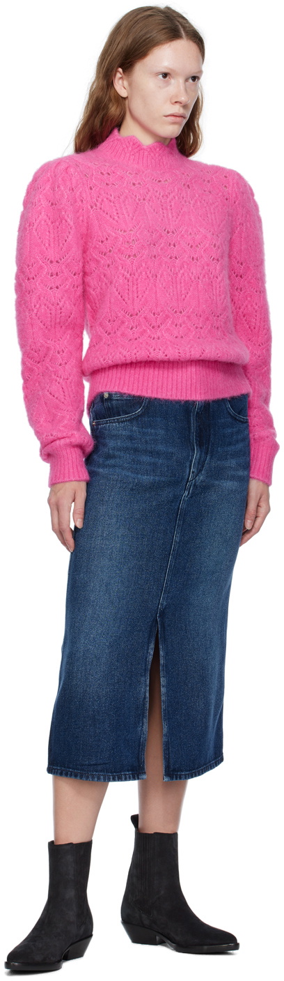Isabel Marant Etoile Pink Galini Sweater