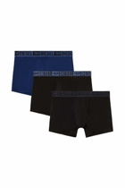 Diesel Three-pack boxer briefs in stretch cotton - Boxer briefs Mens in Multicolor