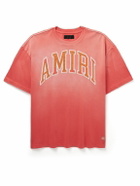 AMIRI - Logo-Appliquéd Cotton-Jersey T-Shirt - Red