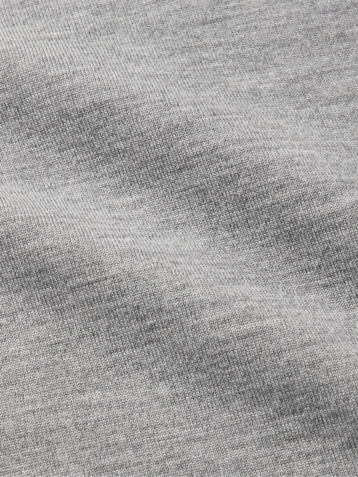 Studio Nicholson - Teith Merino Wool Half-Zip Sweater - Gray