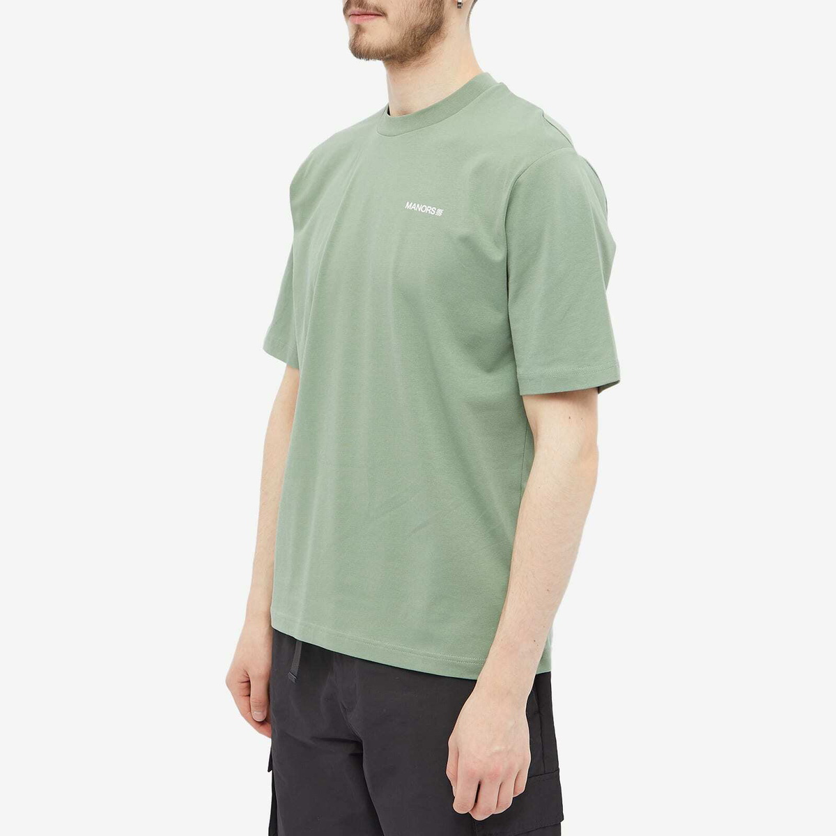 Manors Golf Men's Logo T-Shirt in Green