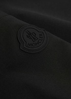 Moncler Tapered-leg Shell Sweatpants Black