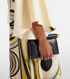 La DoubleJ Magnifico printed silk twill maxi dress