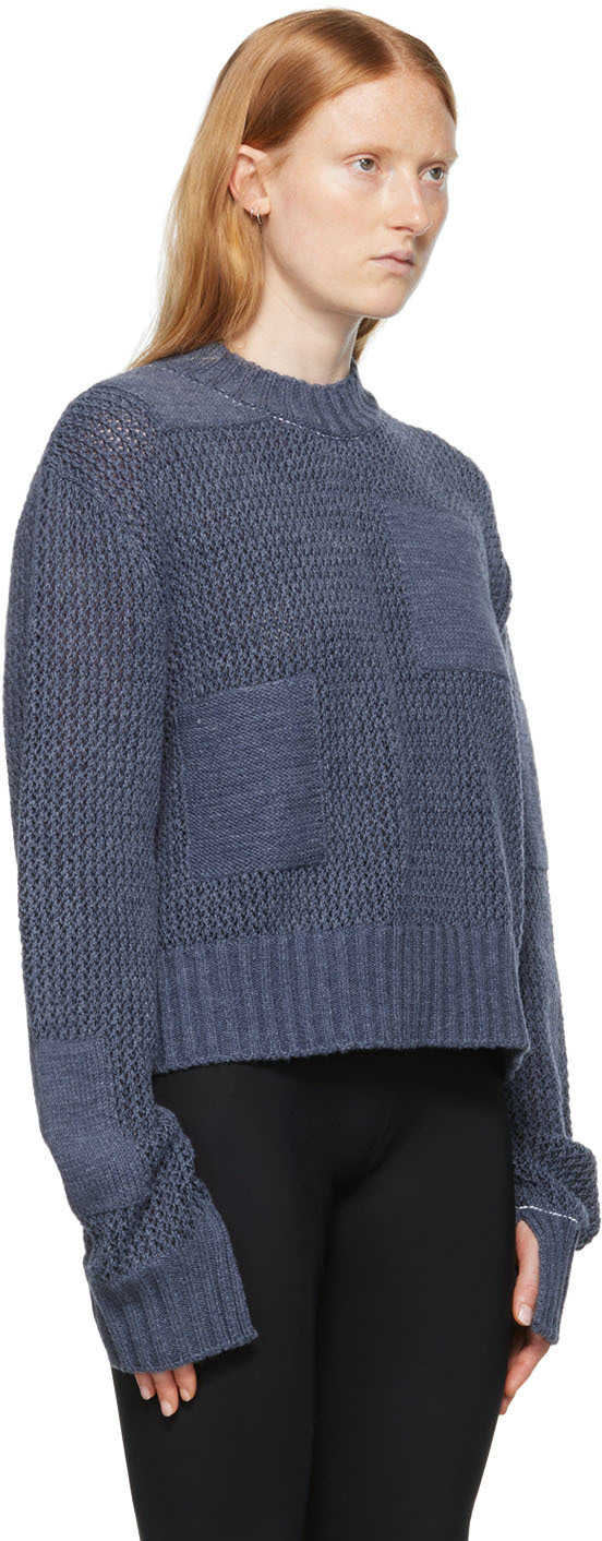 Maison margiela discount blue sweater