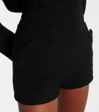 Mugler High-rise shorts