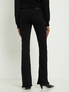 ALBERTA FERRETTI Low Rise Flared Denim Jeans