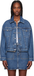 Filippa K Blue Relaxed Jean Denim Jacket
