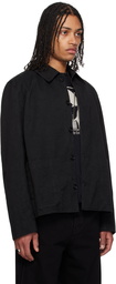 Ann Demeulemeester Black Jakson Light Caban Jacket
