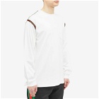 Gucci Men's Tape Long Sleeve T-Shirt in White