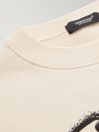 UNDERCOVER MADSTORE - Printed Cotton-Jersey Sweatshirt - Neutrals