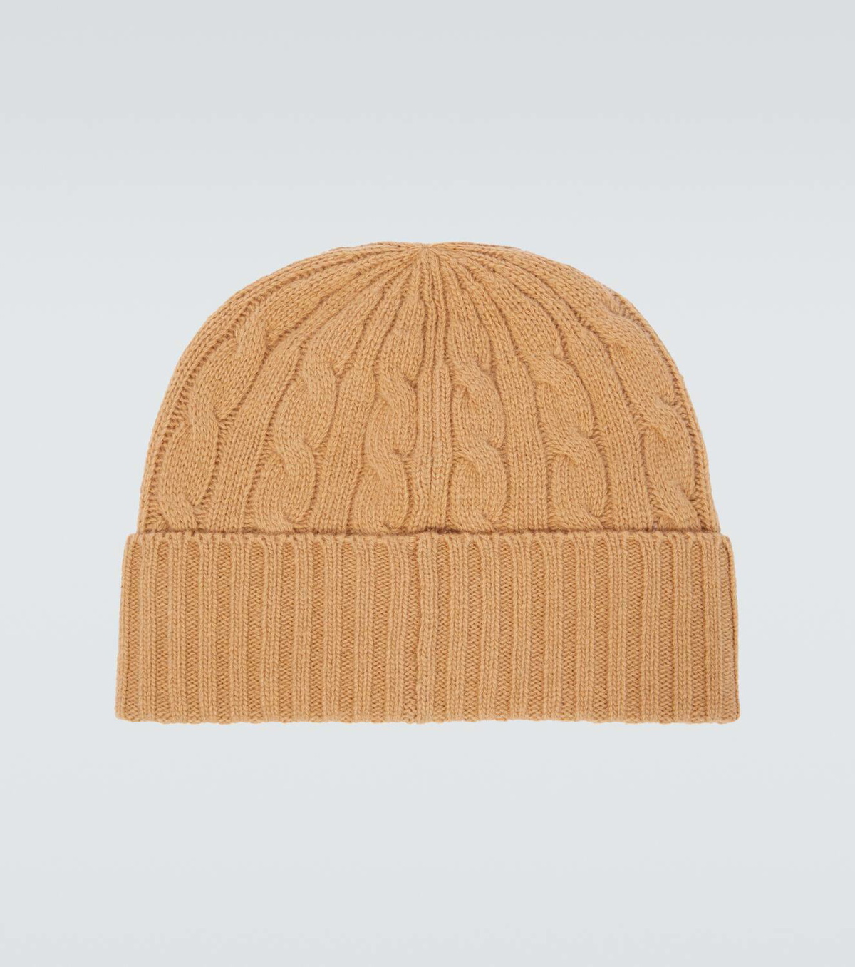 ☆POLO RALPH LAUREN☆ Signature Pony Wool Blend Beanie Brown s-l400.jpg