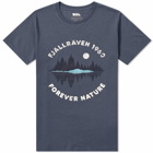 Fjällräven Men's Forest Mirror T-Shirt in Navy