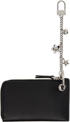 Marc Jacobs Black 'The Top Zip Charm' Coin Pouch