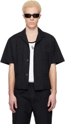 Ernest W. Baker Black Tailoring Shirt