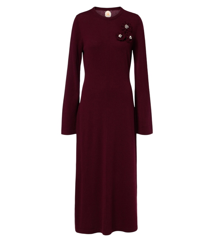 Photo: Jardin des Orangers Embellished wool and cashmere sweater dress