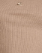 Courrèges Womens Top Light brown