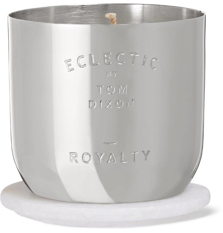 Photo: Tom Dixon - Royalty Scented Candle, 260g - Men - Silver