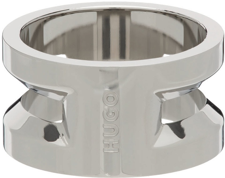 Photo: Hugo Silver Stainless Steel Ring