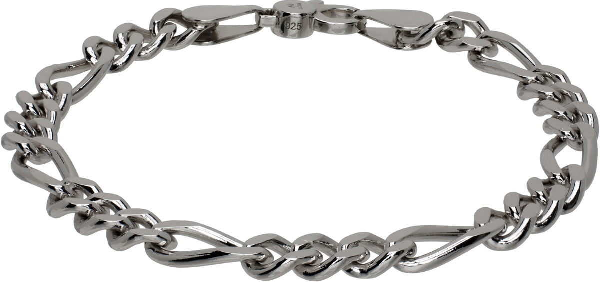 Tom Wood Silver Bo Thick Bracelet Tom Wood